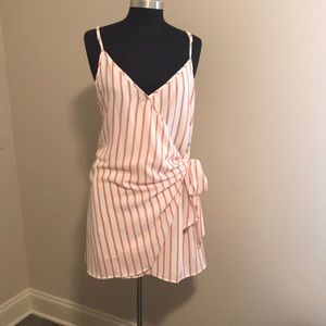 Sage The Label mini wrap dress